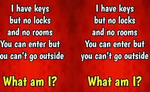 Brain Teaser Riddle Of The Day: “I Have Keys, But No Locks And No Rooms - What Am I?’